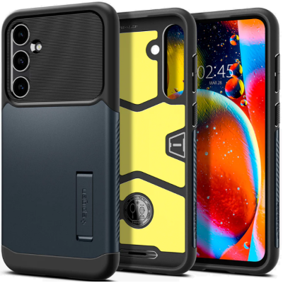 Spigen Θήκη Slim Armor Samsung Galaxy S23 FE - Metal Slate (ACS06378)