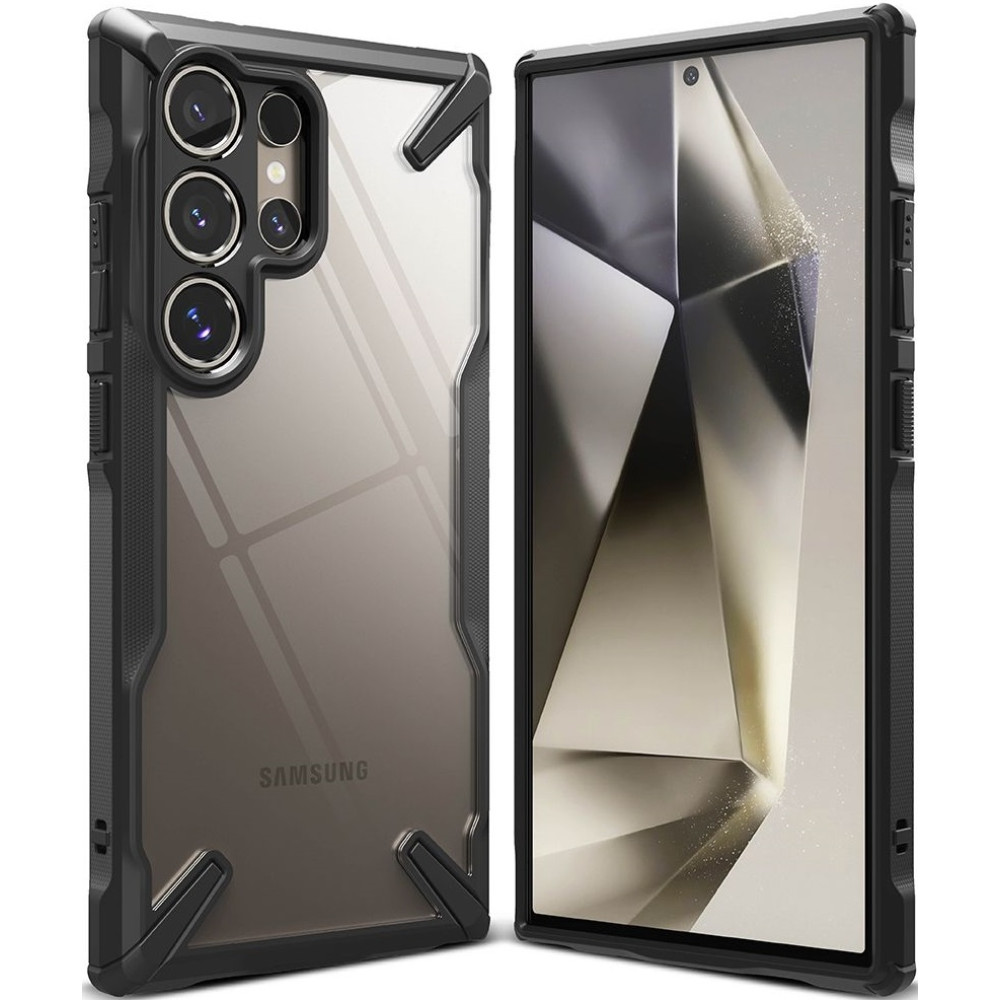 Σκληρή Θήκη - Samsung Galaxy S24 Ultra - Ringke Fusion X - Black (8809961783760)