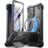 Ανθεκτική Θήκη MagSafe με Μεταλλικό Κάλυμμα για την Κάμερα - Samsung Galaxy S24 Ultra - Supcase i-Blason Armorbox Mag - Black (843439138834)