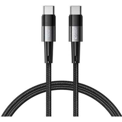 Tech-Protect Ultraboost Cable - Καλώδιο Φόρτισης και Μεταφοράς Δεδομένων Type-C σε Type-C - 100cm - 100W - 5A - Grey (9319456606140)