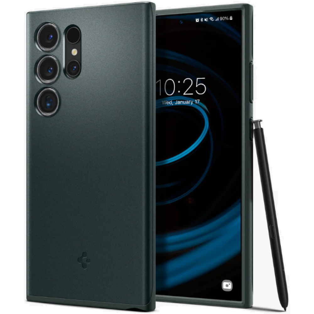 Θήκη - Samsung Galaxy S24 Ultra - Spigen Thin Fit - Abyss Green (ACS07282)