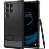 Ανθεκτική Θήκη Σιλικόνης - Samsung Galaxy S24 Ultra - Spigen Rugged Armor - Matte Black (ACS07286)