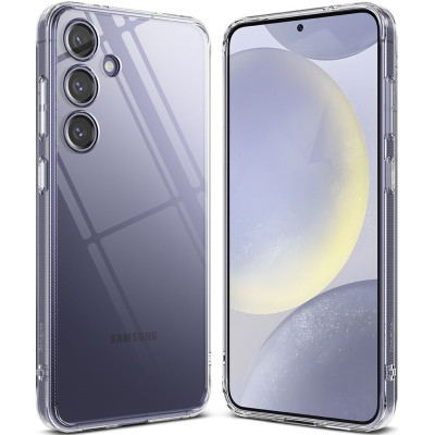 Σκληρή Θήκη με TPU Bumper - Samsung Galaxy S24 - Ringke Fusion - Clear (8809961782565)