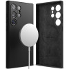 Ανθεκτική MagSafe Θήκη Σιλικόνης - Samsung Galaxy S24 Ultra - Ringke Silicone Magnetic - Black (8809961783975)