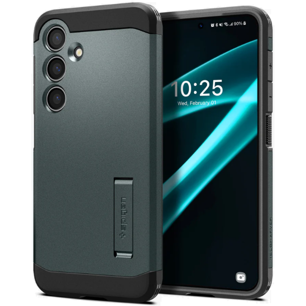Ανθεκτική Σκληρή Θήκη - Samsung Galaxy S24 Plus - Spigen Tough Armor - Abyss Green (ACS07334)