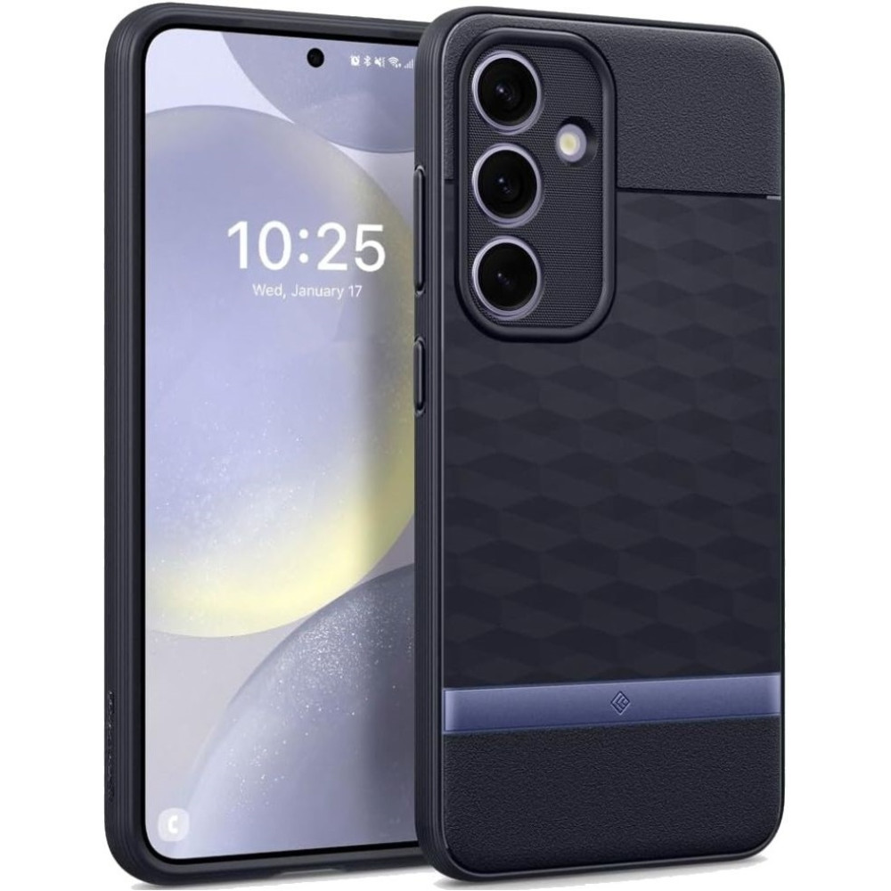 Ανθεκτική Θήκη Σιλικόνης - Samsung Galaxy S24 Plus - Caseology Parallax - Navy Violet (ACS07419)