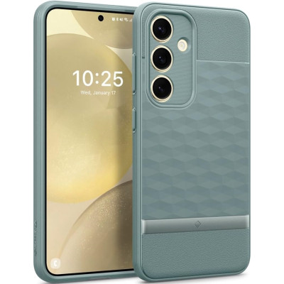 Ανθεκτική Θήκη Σιλικόνης - Samsung Galaxy S24 Plus - Caseology Parallax - Sage Green (ACS07340)