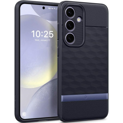 Ανθεκτική Θήκη Σιλικόνης - Samsung Galaxy S24 - Caseology Parallax - Navy Violet (ACS07420)