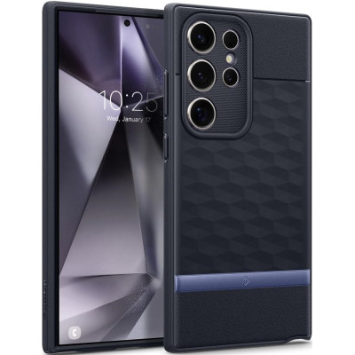 Ανθεκτική Θήκη Σιλικόνης - Samsung Galaxy S24 Ultra - Caseology Parallax - Navy Violet (ACS07417)