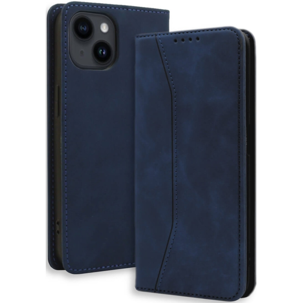 Bodycell Θήκη - Πορτοφόλι Apple iPhone 14 - Blue (5206015022173)
