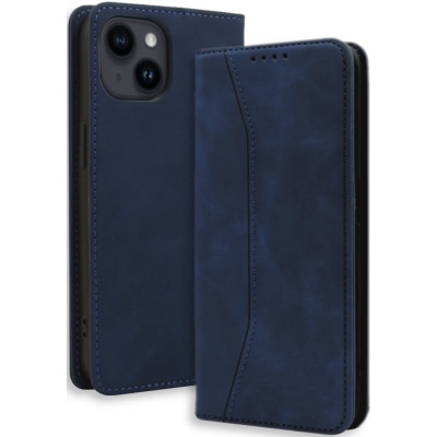 Bodycell Θήκη - Πορτοφόλι Apple iPhone 14 - Blue (5206015022173)