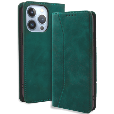 Bodycell Θήκη - Πορτοφόλι Apple iPhone 13 Pro Max - Green (5206015032141)