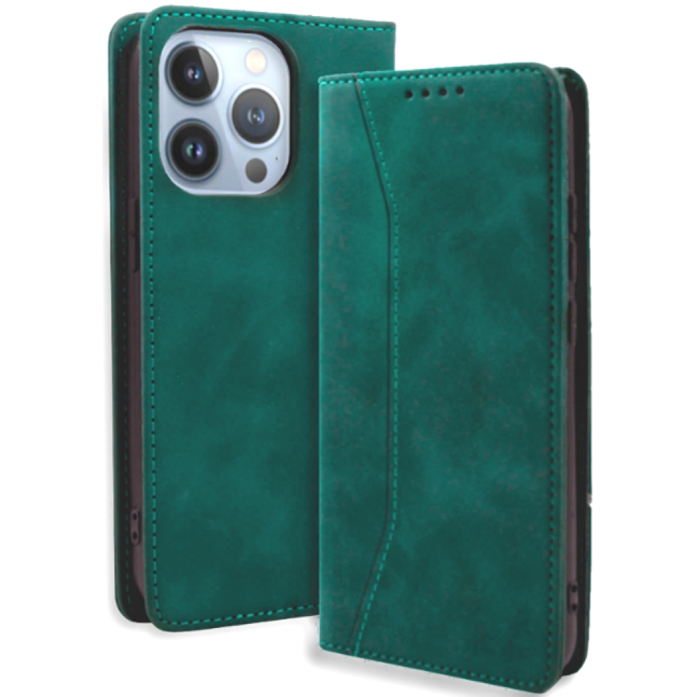 Bodycell Θήκη - Πορτοφόλι Apple iPhone 13 Pro - Green (5206015040115)