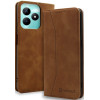 Θήκη Πορτοφόλι - Realme C51 - Bodycell Book Case - Brown (5206015072017)