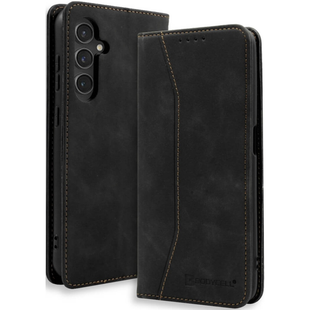 Bodycell Θήκη - Πορτοφόλι Samsung Galaxy S23 FE - Black (5206015072031)
