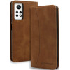 Bodycell Θήκη - Πορτοφόλι Xiaomi Redmi Note 11 Pro / Redmi Note 12 Pro 4G - Brown (5206015072161)