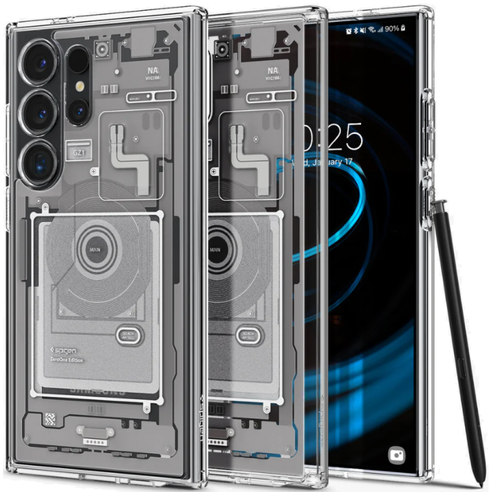 Σκληρή Θήκη - Samsung Galaxy S24 Ultra - Spigen Ultra Hybrid - Zero One White (ACS07294)