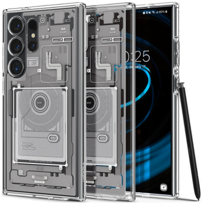 Σκληρή Θήκη - Samsung Galaxy S24 Ultra - Spigen Ultra Hybrid - Zero One White (ACS07294)