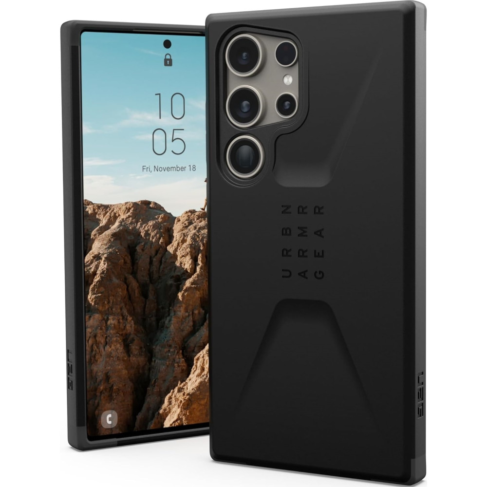 Ανθεκτική Θήκη - Samsung Galaxy S24 Ultra - UAG Civilian Series - Black (214439114040)
