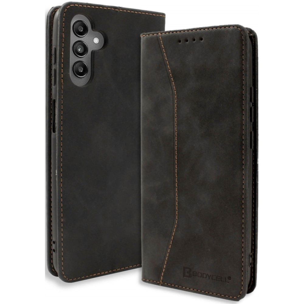 Θήκη Πορτοφόλι - Samsung Galaxy A15 - Bodycell Book Case - Black (5206015073274)