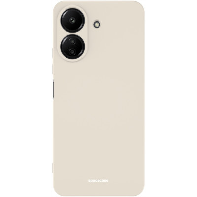 Spacecase Silicone Case - Θήκη Σιλικόνης Xiaomi Redmi 13C 4G / Poco C65 - Bone (5905719107253)