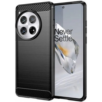 Θήκη Σιλικόνης - OnePlus 12 - Spacecase Carbon - Black (5905719107314)