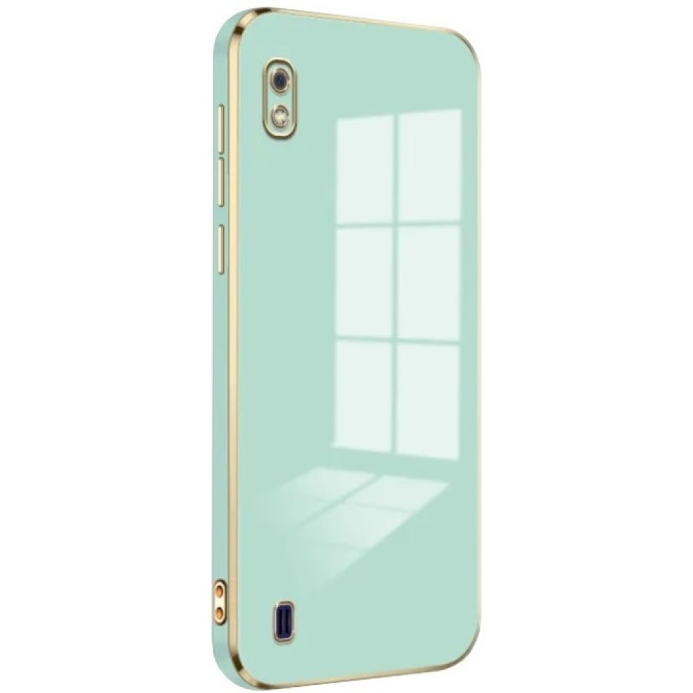 Bodycell Gold Plated - Θήκη Σιλικόνης Samsung Galaxy A10 - Mint Green (5206015070952)