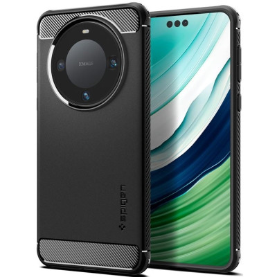 Spigen Θήκη Rugged Armor Huawei Mate 60 Pro - Matte Black (ACS07219)