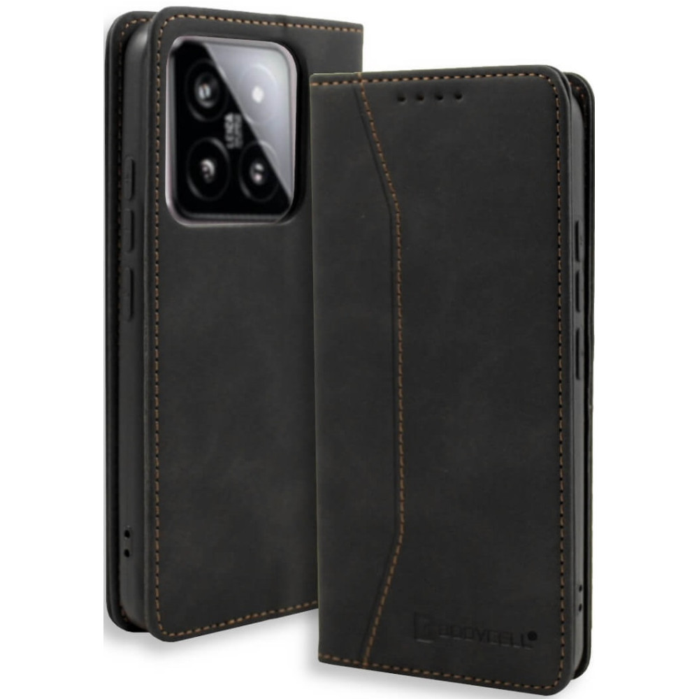 Θήκη Πορτοφόλι - Xiaomi 14 - Bodycell Book Case - Black (5206015073304)
