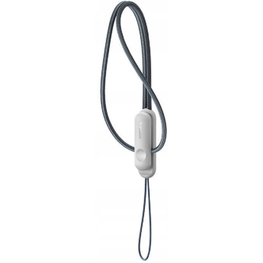 Baseus Crystal Series Earphone Lanyard - Λουράκι Καρπού για AirPods Pro 2nd Gen / Smartphones - Grey (PCJT040013)