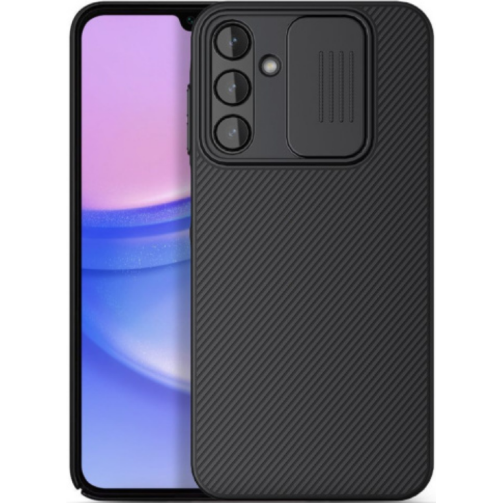 Θήκη με Κάλυμμα για την Κάμερα - Samsung Galaxy A15 - Nillkin CamShield - Black (6902048272071)