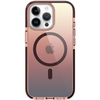 Θήκη iPhone 15 Pro Max Prodigee Safetee Flow + Mag Ανθεκτική Ημιδιάφανη με MagSafe - Desert (IPH15P-6.7-FLWM-DSRT)