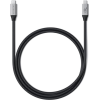 Satechi USB4 Pro Cable - Καλώδιο Φόρτισης / Μεταφοράς Δεδομένων με 8K Ανάλυση Βίντεο - USB4 Type-C σε USB4 Type-C - 240W - 120cm - Black (ST-YU4120M)