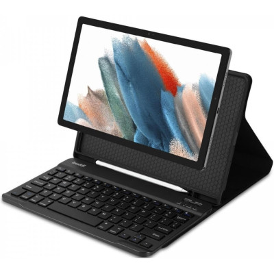 Buddi Zuna Keyboard Case - Θήκη με Υποδοχή για Γραφίδα και Πληκτρολόγιο Bluetooth - Samsung Galaxy Tab S10 Lite 10.9" / S10 FE 10.9" / S9 FE 10.9" / S9 11" - Black (8719246427626)