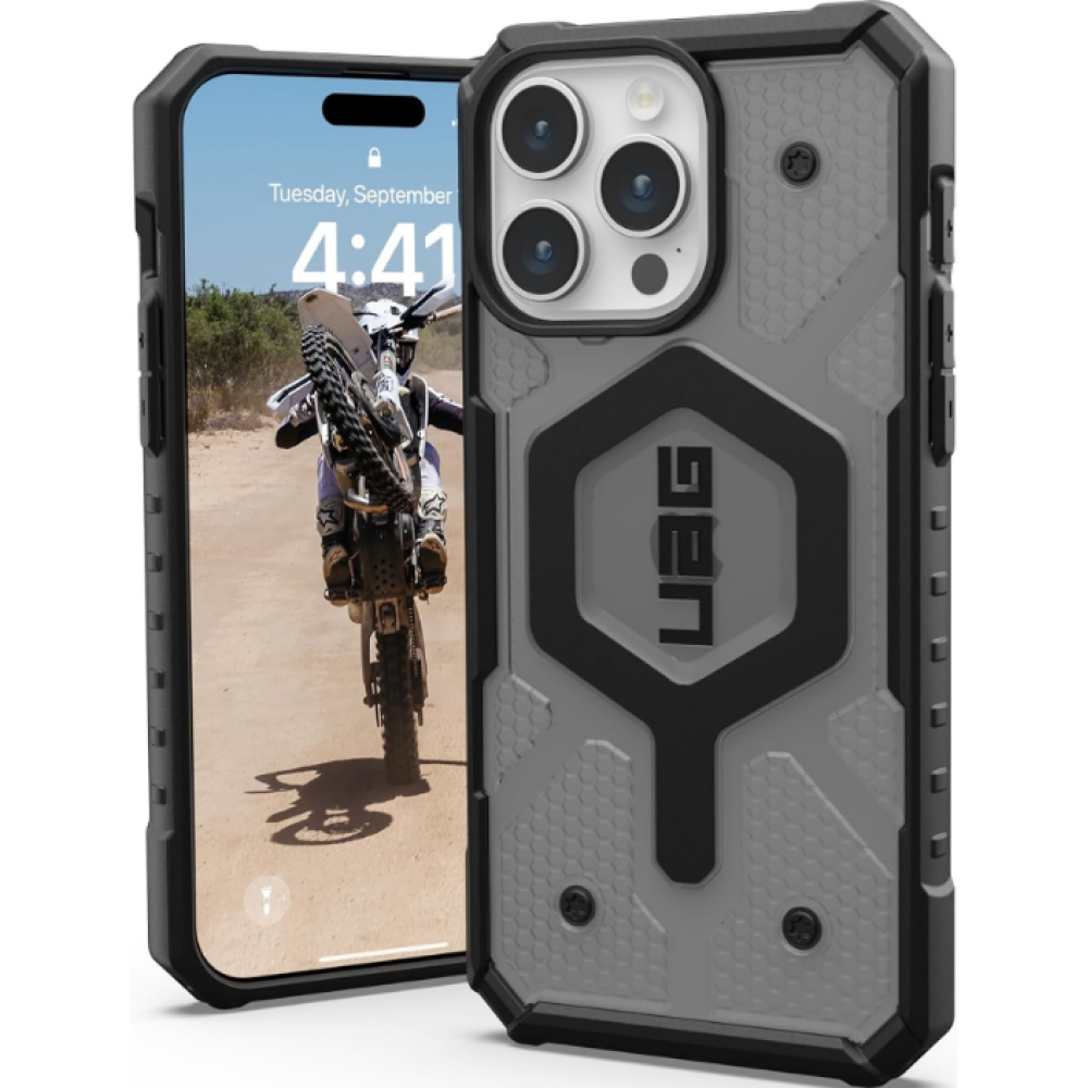 UAG Pathfinder - Ανθεκτική Θήκη MagSafe Apple iPhone 15 Pro Max - Ash (114301113131)