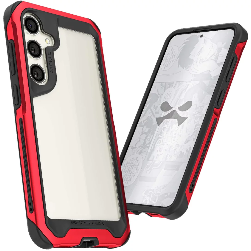 Διάφανη Ανθεκτική Θήκη - Samsung Galaxy S24 - Ghostek Atomic Slim 4 - Red (GHOCAS3682)
