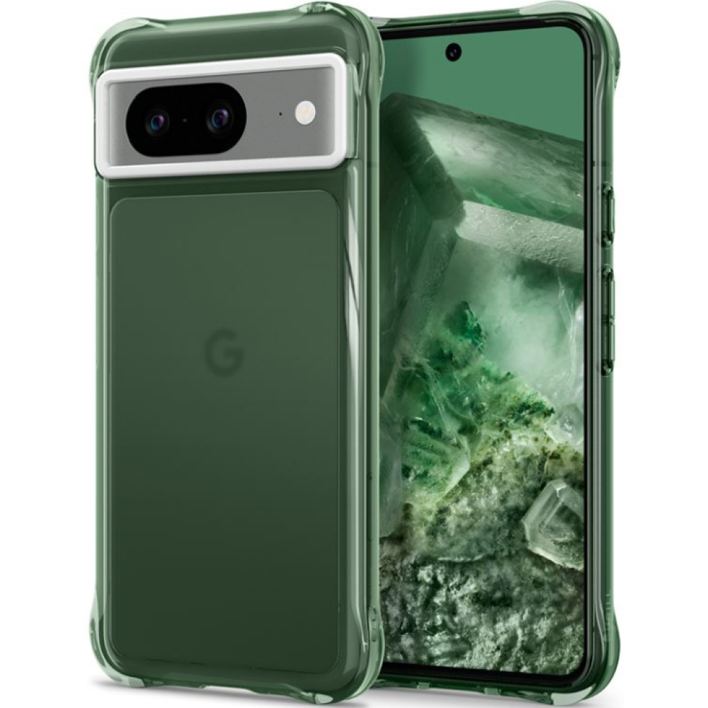 Spigen Cyrill UltraSheer - Ημιδιάφανη Θήκη Σιλικόνης με Λουράκι Χειρός - Google Pixel 8 - Kale (ACS06307)