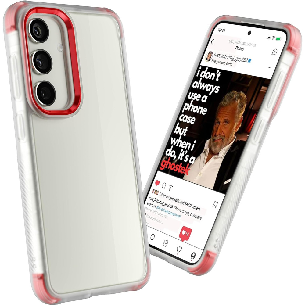 Διάφανη Ανθεκτική Θήκη - Samsung Galaxy S24 - Ghostek Covert 7 - Clear (GHOCAS3650)