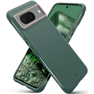 Spigen Cyrill UltraColor - Θήκη Σιλικόνης με Λουράκι Χειρός - Google Pixel 8 - Kale (ACS06310)