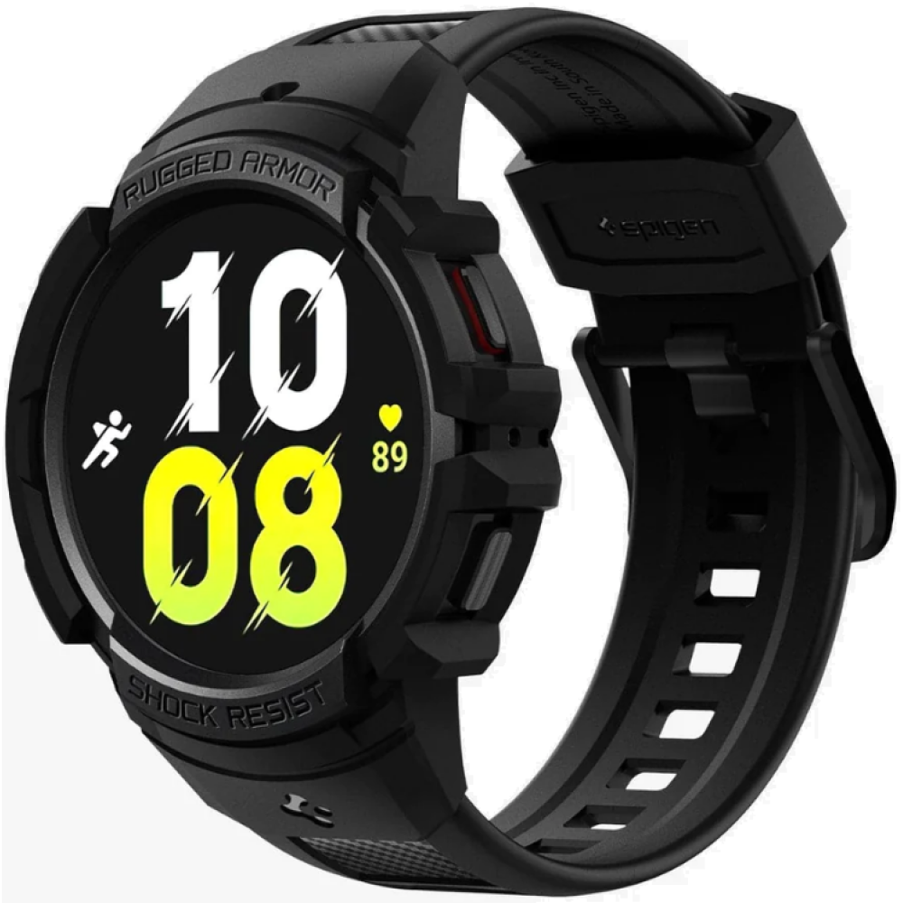 Spigen Rugged Armor Pro - Θήκη Samsung Galaxy Watch 5 / 4 44mm - Black (ACS03830)