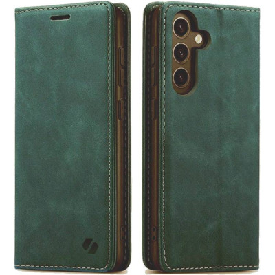 Θήκη Πορτοφόλι - Samsung Galaxy S24 - Spacecase Wallet - Green (5905719106379)