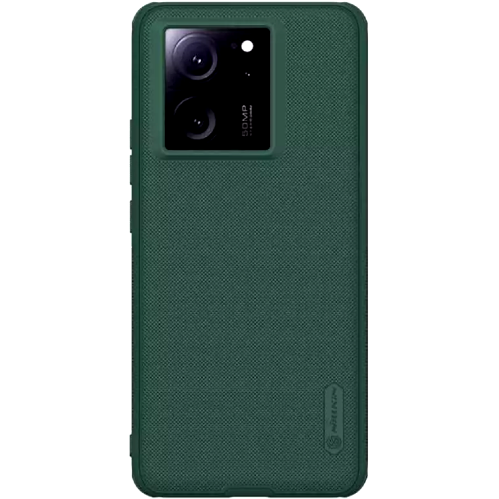 Nillkin Super Frosted Shield Pro - Σκληρή Ανθεκτική Θήκη - Xiaomi 13T / 13T Pro - Deep Green (6902048270541)