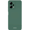 Spacecase Silicone Case - Θήκη Σιλικόνης Xiaomi Redmi Note 12 5G / Poco X5 - Dark Green (5905123475337)