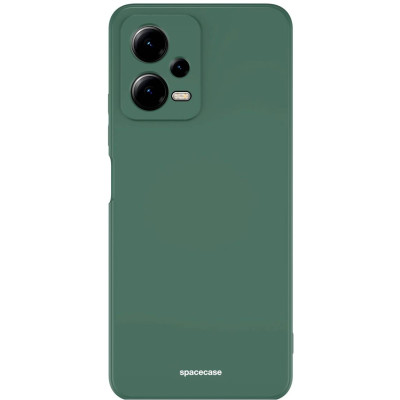 Spacecase Silicone Case - Θήκη Σιλικόνης Xiaomi Redmi Note 12 5G / Poco X5 - Dark Green (5905123475337)