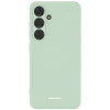 Θήκη Σιλικόνης - Samsung Galaxy S24 - Spacecase Silicone Case - Mint (5905719106539)
