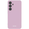 Θήκη Σιλικόνης - Samsung Galaxy S24 - Spacecase Silicone Case - Lilac (5905719106522)