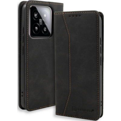 Θήκη Πορτοφόλι - Xiaomi 14 Pro - Bodycell Book Case - Black (5206015073335)