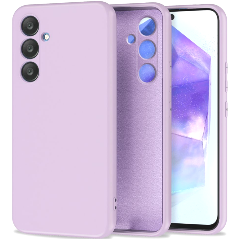 Θήκη Σιλικόνης Samsung Galaxy A35 - Tech-Protect Icon - Violet (5906203691944)