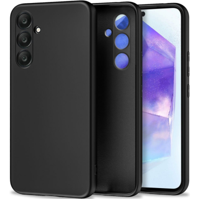 Θήκη Σιλικόνης Samsung Galaxy A55 - Tech-Protect Icon - Black (5906203692149)