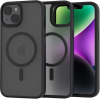 Spacecase Hybrid MagSafe - Σκληρή Ημιδιάφανη Θήκη MagSafe - Apple iPhone 14 - Black (5905719102937)